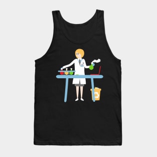 Scientist at work Tank Top